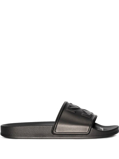OFF-WHITE Arrow Pool Sliders Black/Black