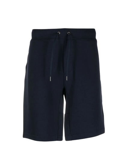 RALPH LAUREN Logo Embroidered Drawstring Shorts Navy