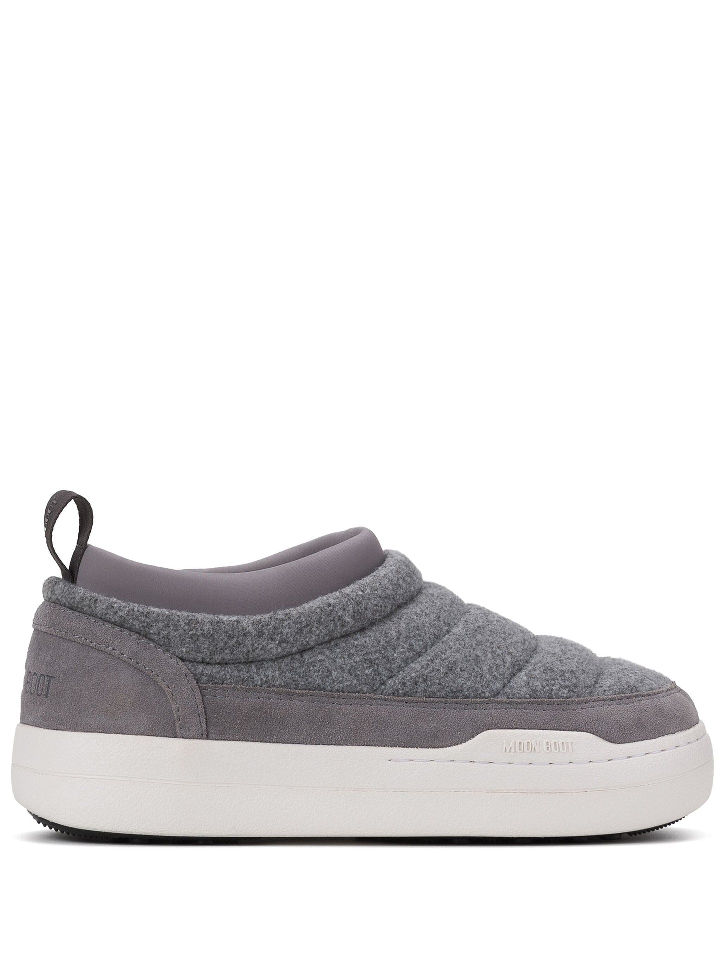 MOON BOOT Park Soft Felt Sneakers Grey