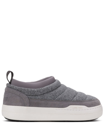 MOON BOOT Park Soft Felt Sneakers Grey