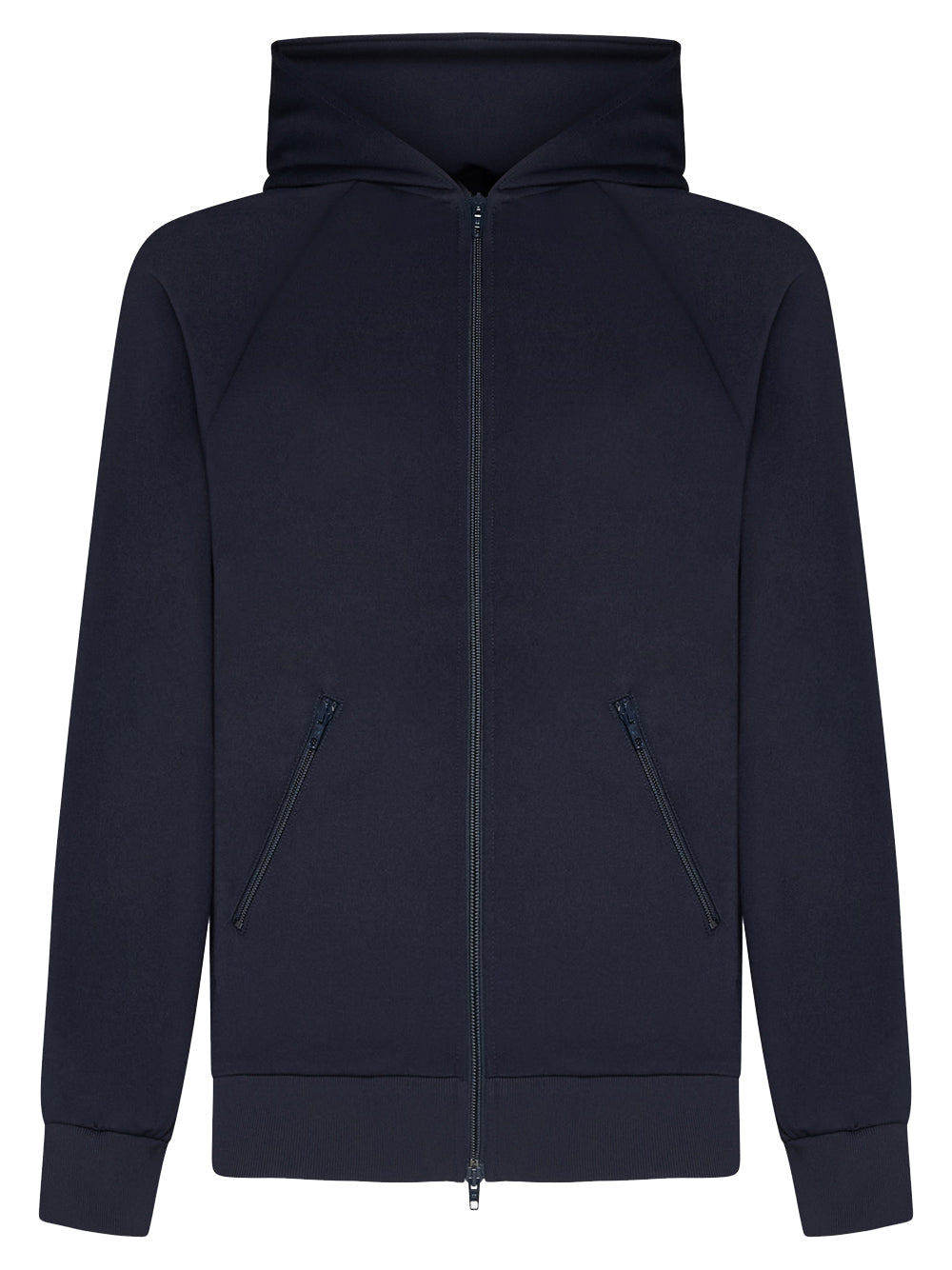 BALENCIAGA Unity Sports Icon Zipped Hoodie Navy Blue