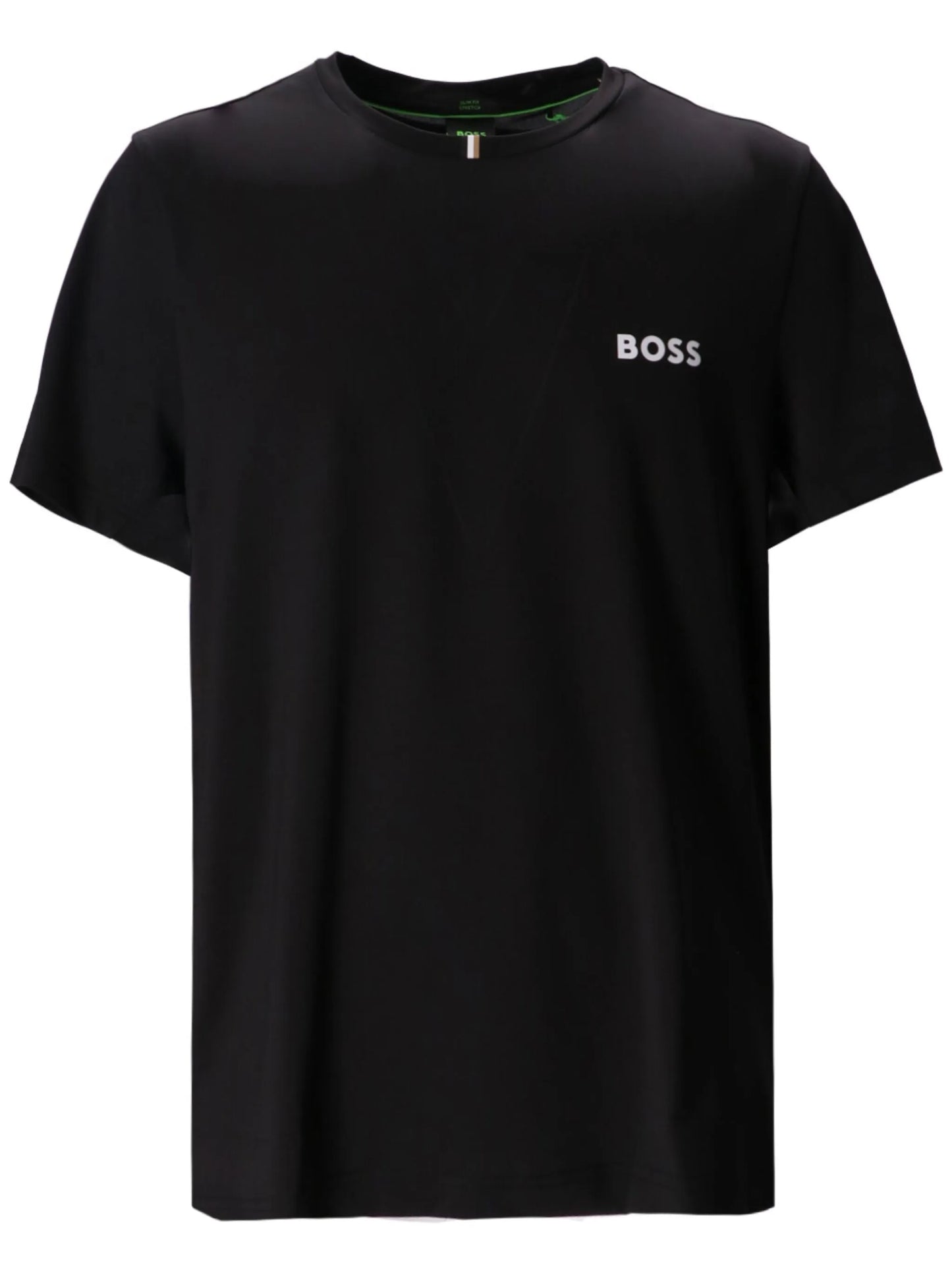 BOSS X Matteo Berrettini Active Logo Print Cotton T-Shirt Black