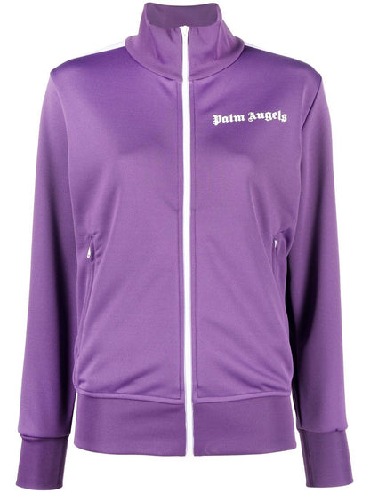 PALM ANGELS WOMEN Classic Track Jacket Purple