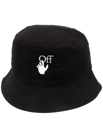 OFF-WHITE Hand Off Bucket Hat Black
