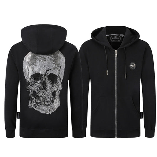New- 2025ss Black Printed Hoodie