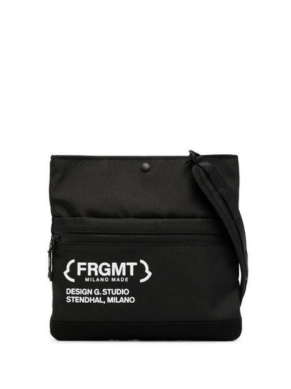 MONCLER GENIUS X 7 MONCLER FRGMT HIROSHI FUJIWARA Crossbody Bag Black