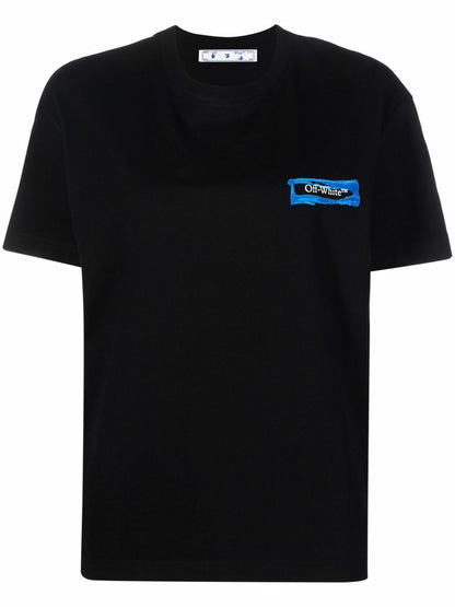 OFF-WHITE WOMEN Painted Arrows T-Shirt Black