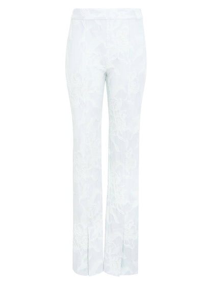 ZIMMERMANN WOMEN Wonderland Denim Trouser White
