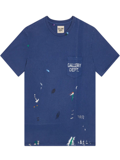 GALLERY DEPT. Vintage Logo Painted T-shirt Navy