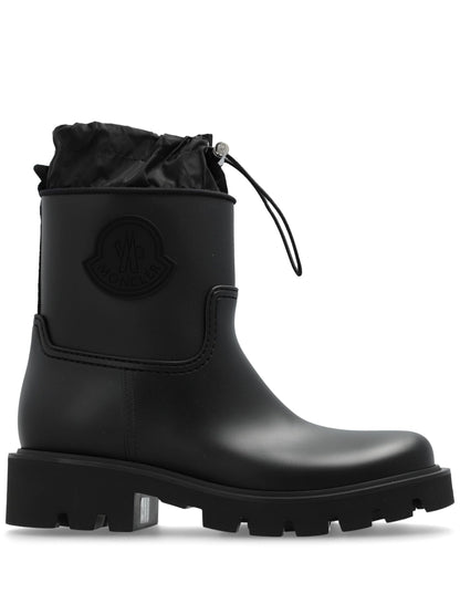 MONCLER WOMEN Kickstream Rain Boots Black