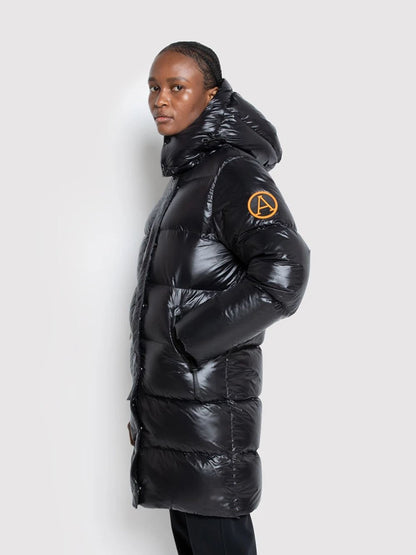 ARCTIC ARMY WOMEN Mid Length Puffer Black