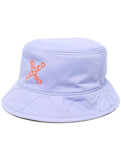 KENZO Reversible Bucket Hat Purple