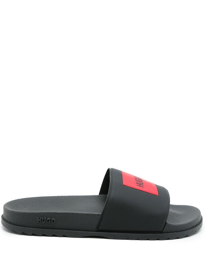 HUGO Logo slides Black