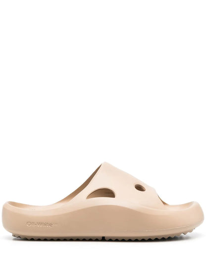 OFF-WHITE Meteor Rubber Slider Brown