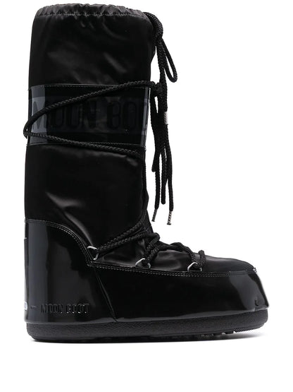 MOON BOOT UNISEX Icon Glance Boots Black