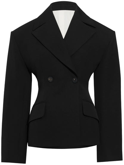 JACQUEMUS WOMEN The Norma Blazer Black
