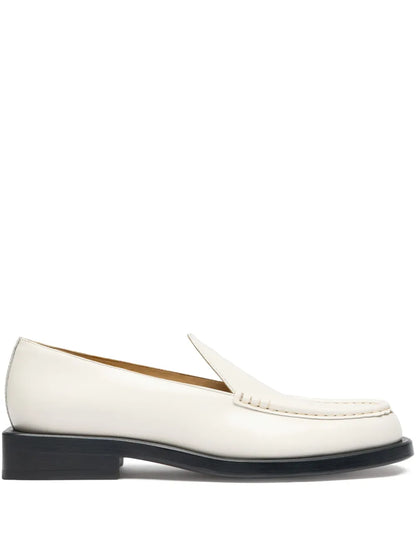 JACQUEMUS Les Mocassins Loafers Off-White