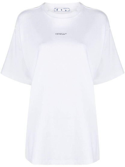OFF-WHITE WOMEN Botanical Tomboy T-Shirt White