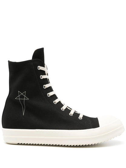 RICK OWENS DRKSHDW Hi-top Sneakers Black/Pearl