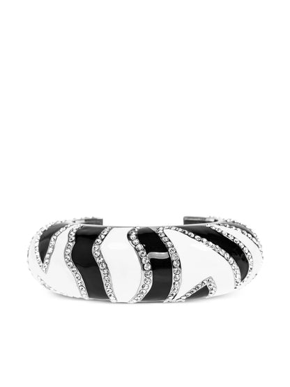JACQUEMUS WOMEN La Croisière Bracelet Black/White