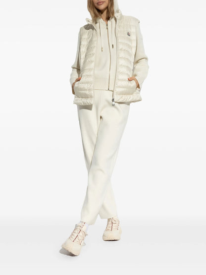 MONCLER WOMEN Igens Down Gilet White