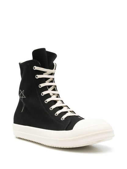 RICK OWENS DRKSHDW Hi-top Sneakers Black/Pearl