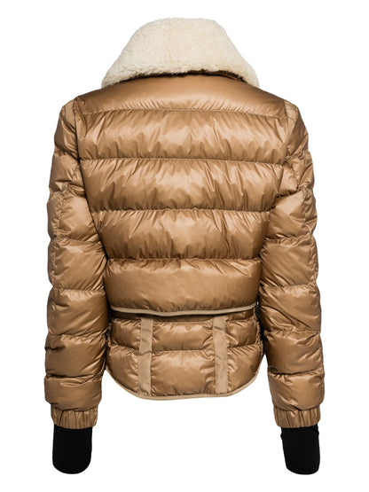 MONCLER GRENOBLE WOMEN Chaviere Short Down Jacket Off White