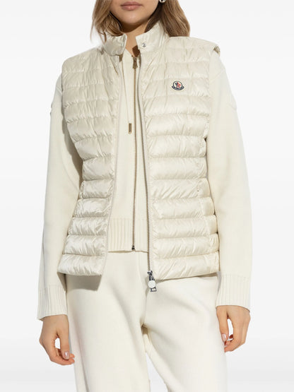 MONCLER WOMEN Igens Down Gilet White