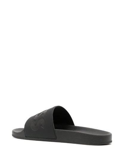 BOSS Aryeh Sliders Black