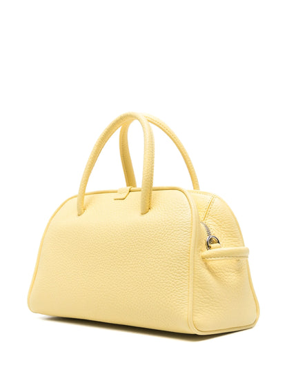 JACQUEMUS WOMEN The Small Turismo Bowling Bag Light Yellow