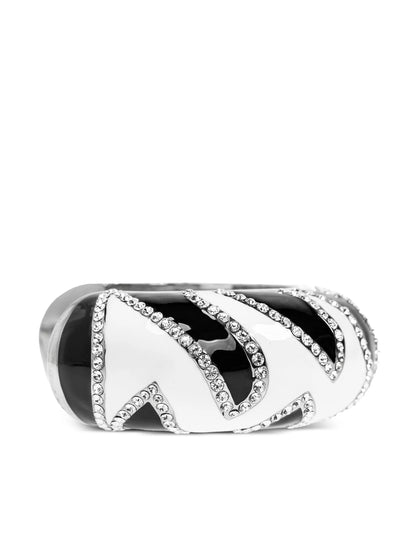 JACQUEMUS WOMEN La Croisière Bracelet Black/White