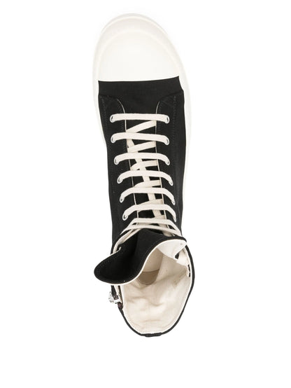 RICK OWENS DRKSHDW Hi-top Sneakers Black/Pearl