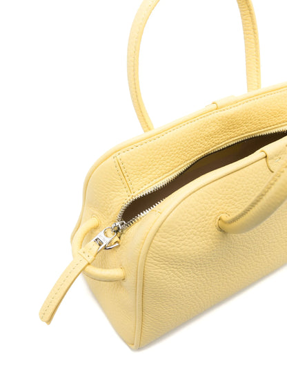 JACQUEMUS WOMEN The Small Turismo Bowling Bag Light Yellow
