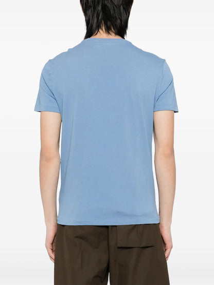 RALPH LAUREN Logo-detail Short-sleeved T-shirt Blue