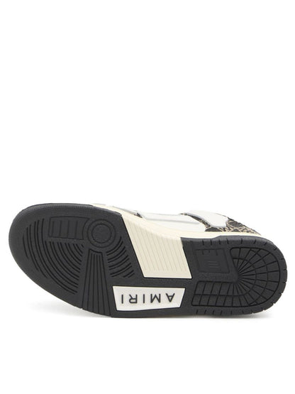 AMIRI Skel Top Low Sneakers Black