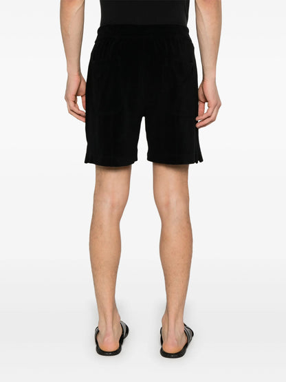 TOM FORD Piped-trim Track Shorts Black
