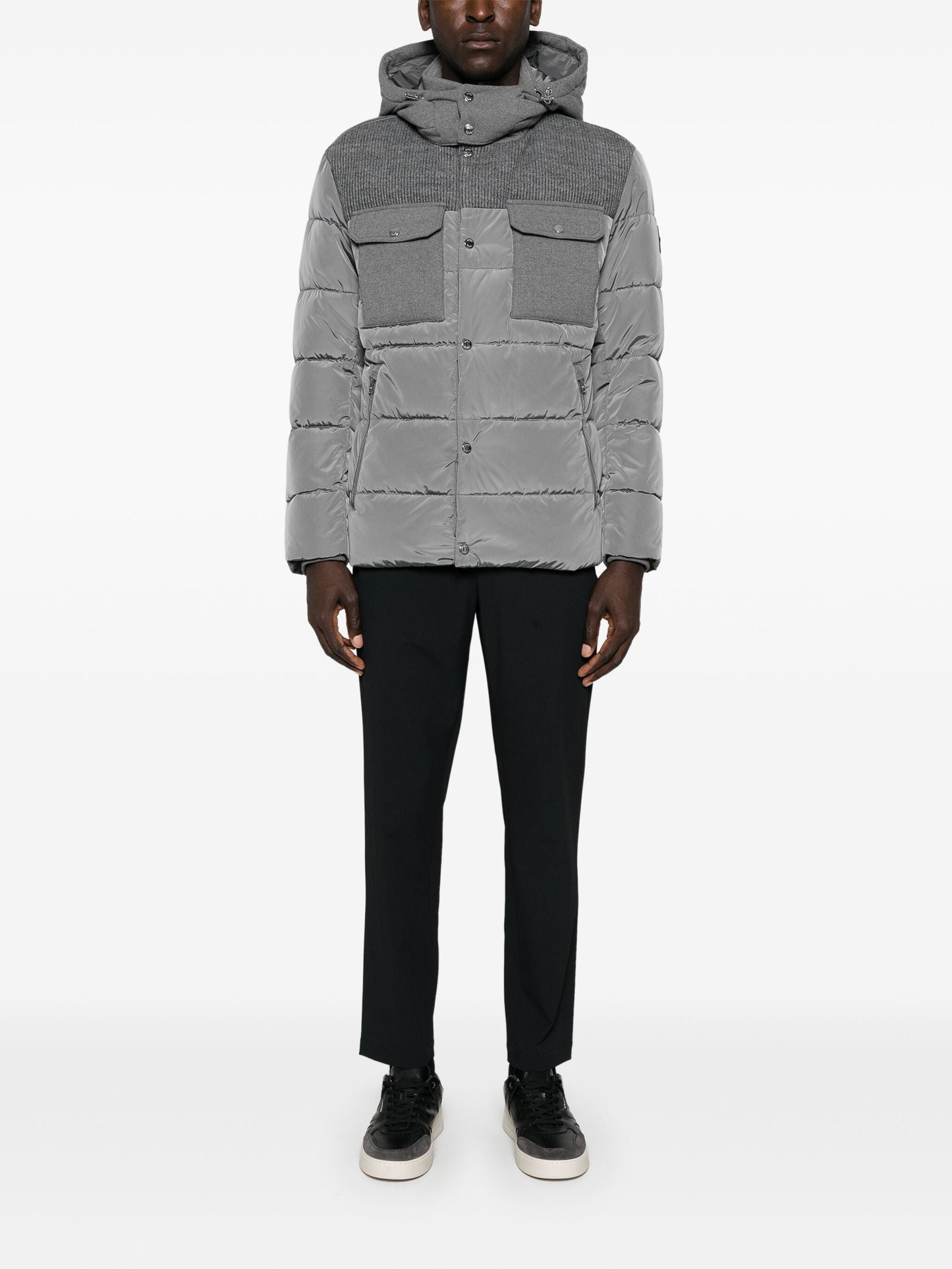 BOSS C-Caniel Water Repellent Puffer Jacket Grey