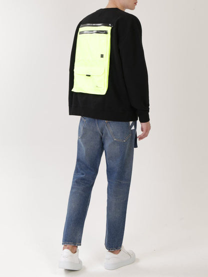 Marcelo Burlon Braille Tape Pocket Sweatshirt Black