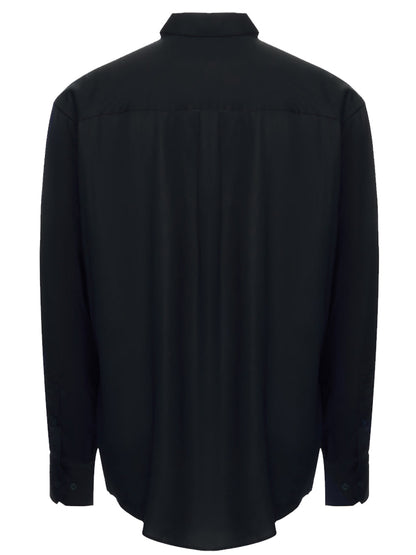 BOSS Kent Collar Long-Sleeved Shirt Black