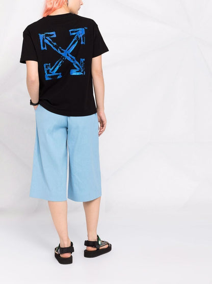 OFF-WHITE WOMEN Painted Arrows T-Shirt Black
