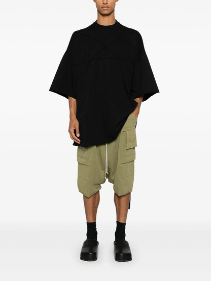 RICK OWENS DRKSHDW Tommy Cotton T-Shirt Black
