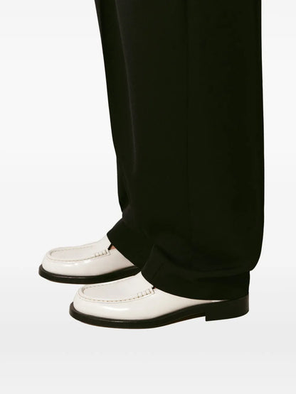 JACQUEMUS Les Mocassins Loafers Off-White
