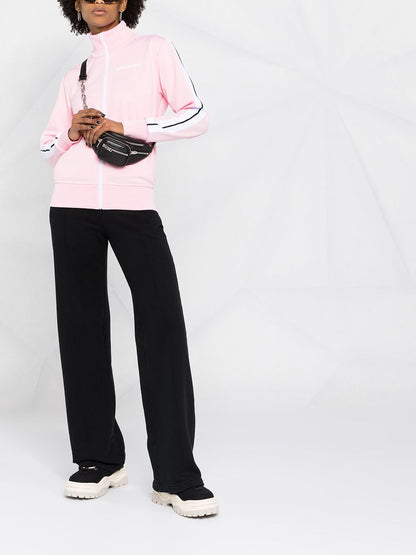 PALM ANGELS WOMEN Chest Logo Track Jacket Pink