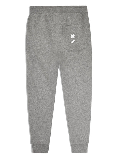 WHITE NOISE Classic Logotype Cotton Sweatpants Grey