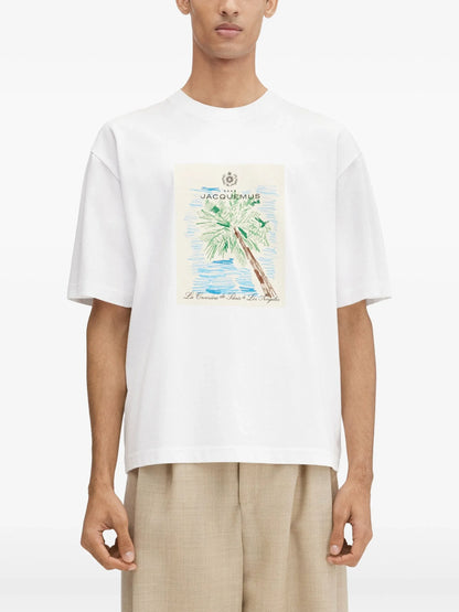 JACQUEMUS Le Marino T-shirt White