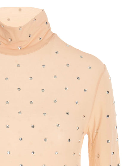 PACO RABANNE WOMEN  L/S Top Nude