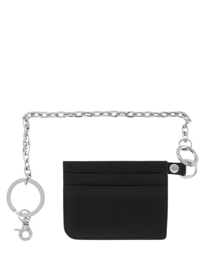 VIVIENNE WESTWOOD Chained Card Wallet Black