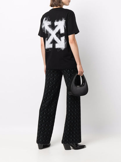 OFF-WHITE WOMEN Pen Arrows T-Shirt Black