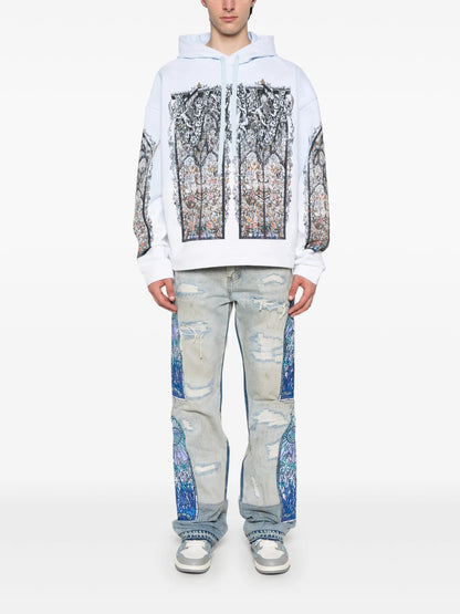 WHO DECIDES WAR Winter Mechanic Jeans Sky Blue
