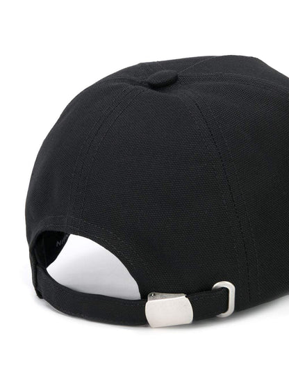 BALMAIN Logo Baseball Cap Black